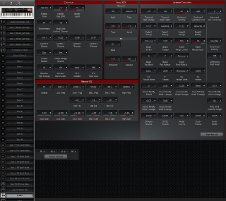 Click to display the Roland FA-08 System Editor