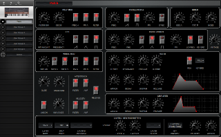 Click to display the Sequential Prophet 10 Rev 4 Patch Editor