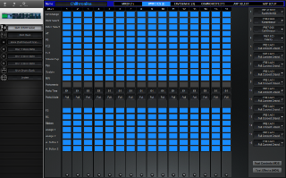 Click to display the Yamaha Motif XS Rack Multi - Mixer (2) Editor