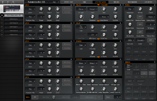Click to display the ASM Hydrasynth Deluxe Patch - LVO / FX / VOICE Editor