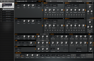 Click to display the ASM Hydrasynth Deluxe Patch - SYNTH / ARP Editor