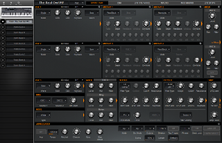 Click to display the ASM Hydrasynth Desktop v2 Patch - SYNTH / ARP Editor