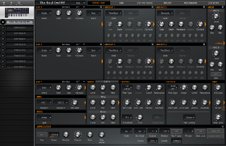 Click to display the ASM Hydrasynth Keyboard v2 Patch - SYNTH / ARP Editor