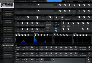 Click to display the Access Virus TI Single 10 - SYNTH Editor