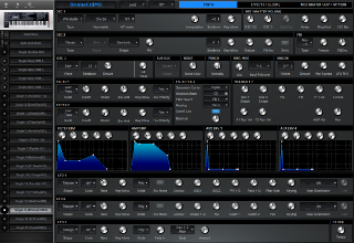 Click to display the Access Virus TI Single 14 - SYNTH Editor