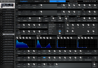 Click to display the Access Virus TI Single 4 - SYNTH Editor