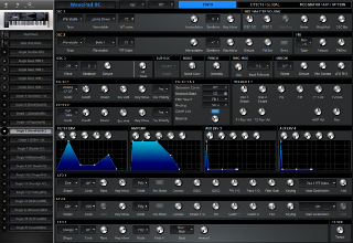 Click to display the Access Virus TI Single 5 - SYNTH Editor