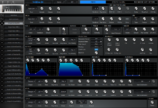 Click to display the Access Virus TI2 Single - SYNTH Editor