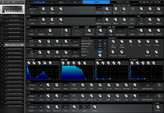 Click to display the Access Virus TI2 Single 1 - SYNTH Editor