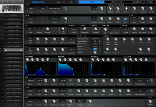 Click to display the Access Virus TI2 Single 3 - SYNTH Editor