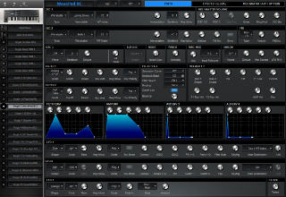 Click to display the Access Virus TI2 Single 5 - SYNTH Editor