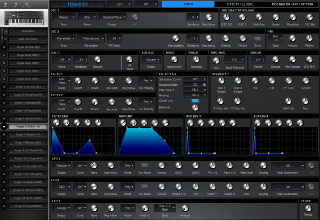Click to display the Access Virus TI2 Single 6 - SYNTH Editor