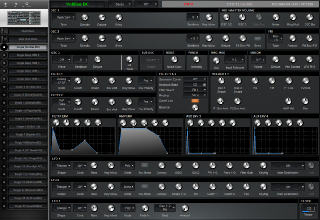 Click to display the Access Virus TI2 Desktop Single - SYNTH Editor