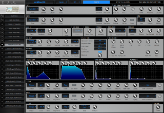 Click to display the Access Virus TI Snow Single 1 - SYNTH Editor