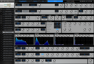 Click to display the Access Virus TI Snow Single 4 - SYNTH Editor