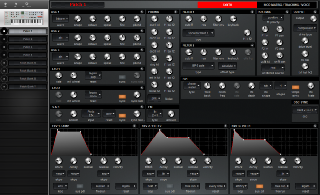 Click to display the Alesis Ion Patch 1 - Synth Editor