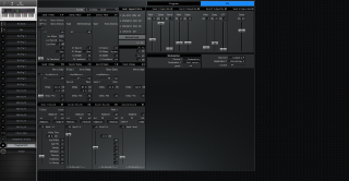 Click to display the Alesis QS 6.1 Program & FX Editor