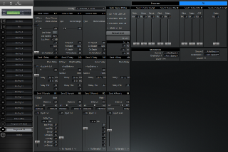Click to display the Alesis QuadraSynth S4+ Mod Program & FX Editor