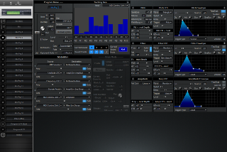 Click to display the Alesis QuadraSynth S4+ Rck Mix Prg 2 Editor
