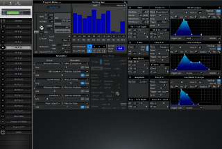Click to display the Alesis QuadraSynth S4+ Rck Mix Prg 4 Editor