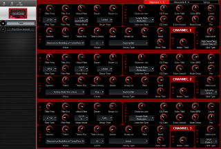 Click to display the Clavia Nord Drum 2 CC Patch Editor