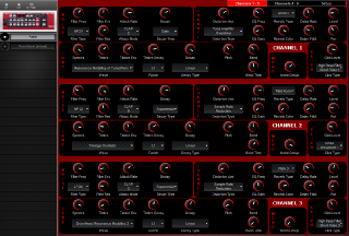 Click to display the Clavia Nord Drum 3P CC Patch Editor