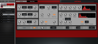Click to display the Clavia Nord Lead Patch A Editor