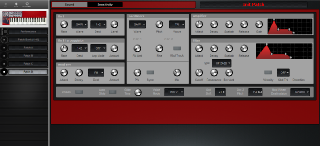Click to display the Clavia Nord Lead Patch D Editor