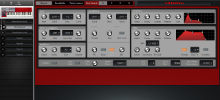 Click to display the Clavia Nord Lead 1 (v2 ROMS) Performance Editor