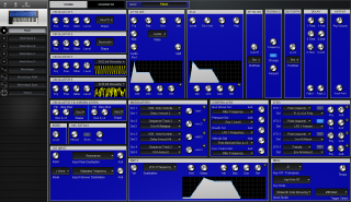 Click to display the Dave Smith Mono Evolver Patch - Patch Editor