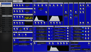 Click to display the Dave Smith Poly Evolver Patch - Patch Editor