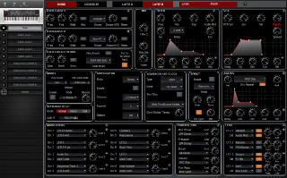 Click to display the Dave Smith Prophet Rev2 Patch - Patch Editor