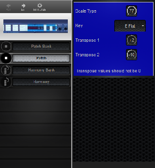 Click to display the DigiTech IPS-33 Patch Editor