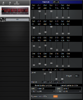 Click to display the DigiTech MEQ-7 All Editor