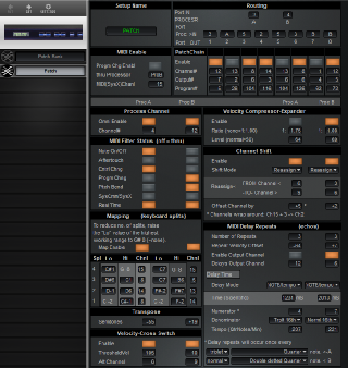 Click to display the Digital Music MX-8 Patch Editor