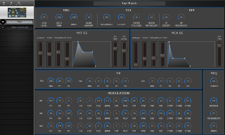 Click to display the Dreadbox Typhon Patch Editor