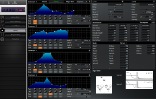 Click to display the Evolution EVS-1 Sound Editor