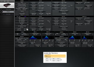 Click to display the Fender Chroma Program Editor