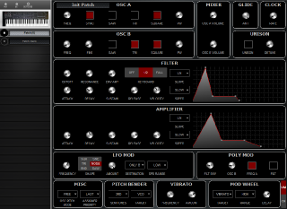 Click to display the GliGli Prophet 600 Patch (0) Editor