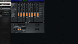 Click to display the Korg 03R/W Combination Editor
