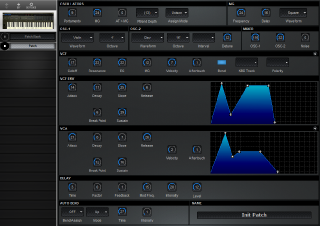 Click to display the Korg DW-8000 Patch Editor