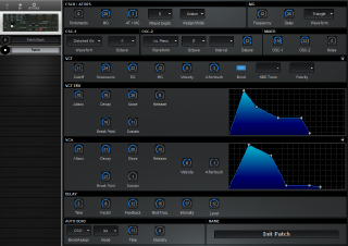 Click to display the Korg EX-8000 Patch Editor