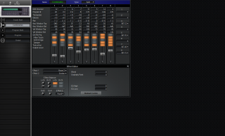 Click to display the Korg M1/R EX Combination Editor