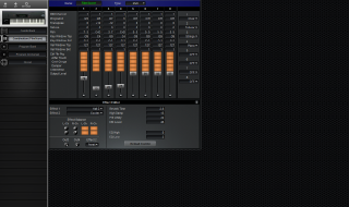 Click to display the Korg M1 Combination Editor