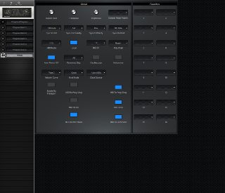 Click to display the Korg Minilogue XD module Global Editor