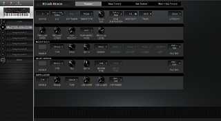 Click to display the Korg Prologue Alt Program - Program Editor