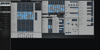 Click to display the Korg TR 61 Combi Editor