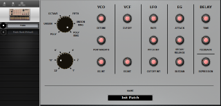Click to display the Korg Volca Keys Patch Editor
