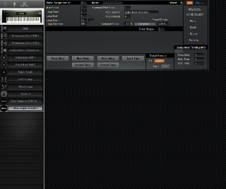 Click to display the Korg Wavestation Wave Sequence RAM 2 Editor