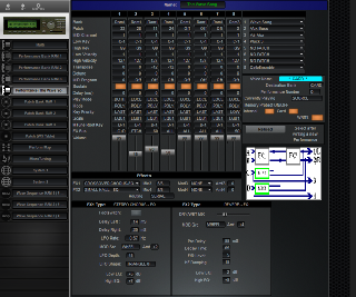 Click to display the Korg Wavestation A/D Performance Editor